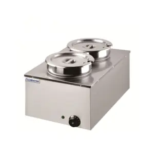 Commercial Kitchen Equipment Commercial Bain Marie 2-Pot Food Warmer HB-M2