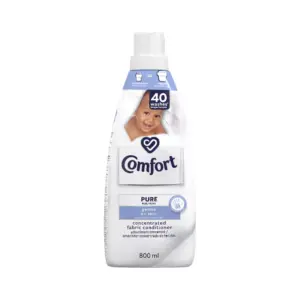 Comfort Concentrated Fabric Conditioner Pure 800ml