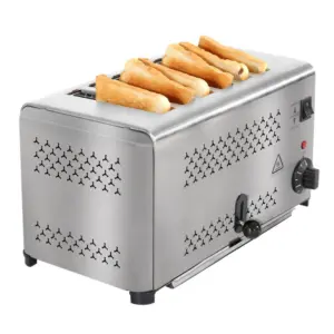 Hotel Appliances Commercial Bread Toaster 6 Slice 110-240V