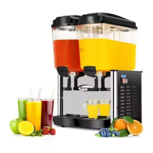 Hotel Appliances Generic Commercial Juice Dispenser 36L (18Lx2Tanks)