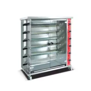 Hotel Appliances Generic Commercial Chicken Roasting Machine Gas 5 Layers