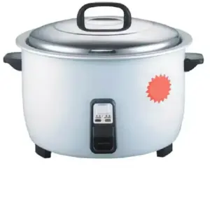 Commercial Kitchen Equipment Commercial Electric Rice Cooker 10L, 1.6kW Professional 4.5–8.5kg Capacity Rice Maker, Industrial Large-Batch Rice Boiler ERC-10L