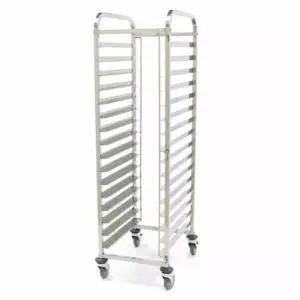 Hotel Appliances Generic Commercial Tray Trolley 16 Shelves
