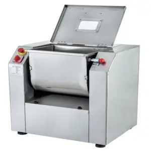 Commercial Kitchen Equipment Commercial Electric Horizontal Dough Mixer 1500W High-Efficiency Industrial Blender 15L Capacity, Professional Stainless Steel Dough Kneading Machine HR-J15