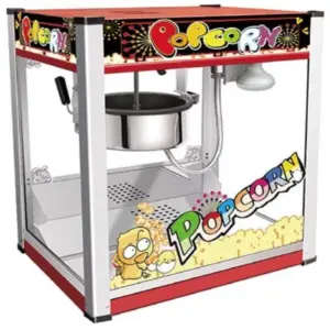Commercial Kitchen Equipment Commercial Electric Popcorn Machine, 16oz High-Capacity Professional Popper, Industrial 2.34kW Theater-Style Popcorn Maker HP-16A