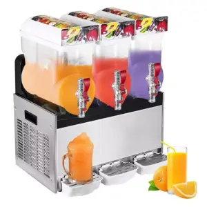 Hotel Appliances Generic Commercial Slush Machine 45L (15Lx3Tanks)