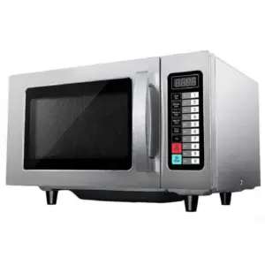 Commercial Kitchen Equipment Commercial Electric Industrial Microwave Oven 25L, 1000W High-Power Touch Control, Professional Flatbed Stainless Steel Oven WG-2510LB1E