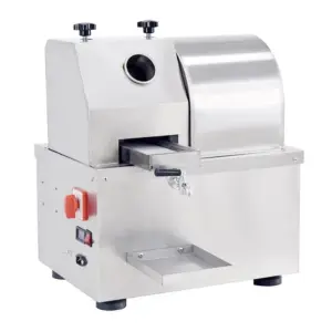 Commercial Kitchen Equipment Commercial Electric Battery-Operated Sugar Cane Juicer, 200kg/hr Portable Extraction Machine, Professional 24V Cordless Sugar Cane Press WG-YF-T80