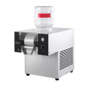 Commercial Kitchen Equipment Commercial Electric Snowflake Ice Machine 80kg/day High-Efficiency Aspera Compressor Industrial Ice Maker, Professional Countertop Snowflake Ice Machine WG-FC80F