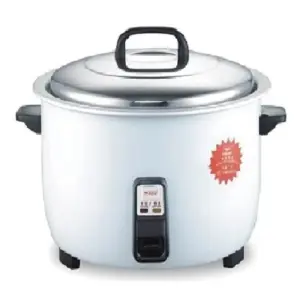 Commercial Kitchen Equipment Commercial Electric Rice Cooker 35L, 3.5kW Industrial High-Capacity Rice Maker, Heavy-Duty Professional Rice Boiler ERC-35L