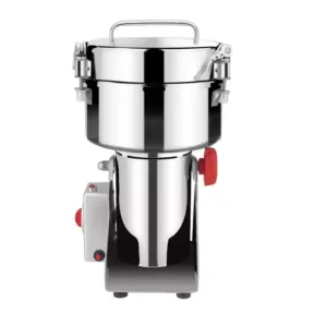 Commercial Kitchen Equipment Commercial Electric Industrial Spice Grinder 3kg, 3.6kW High-Performance Stainless Steel Grain and Spice Mill, Heavy-Duty Electric Pulverizer WG-3000Y