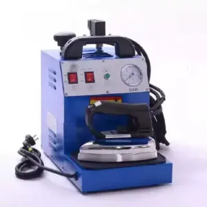 Commercial Kitchen Equipment Commercial Electric Professional Steam Ironing Machine, 4L Industrial Steam Boiler with 2500W Combined Power, Heavy-Duty Fabric Pressing System HK ST750