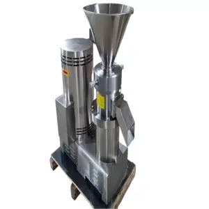 Commercial Kitchen Equipment Commercial Electric Peanut Butter Making Machine, 50–70 kg/hr Industrial Nut Paste Grinder, Professional 4.0kW Stainless Steel Colloid Mill GD-80