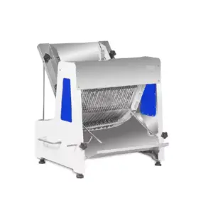 Commercial Kitchen Equipment Adjustable Bread Slicer 0.37KW, 31-50 Slices, Stainless Steel Body TR31