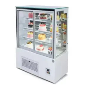 Commercial Kitchen Equipment Commercial Electric Cake Showcase 1500mm, Fan Cooling, 720W, Stainless Steel Frame WG-QZZ-150