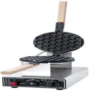 Commercial Kitchen Equipment Commercial Electric Egg Waffle Baker, 1.4kW Professional Bubble Waffle Maker, Industrial Hong Kong Style Waffle Machine WG-HF-QQ11