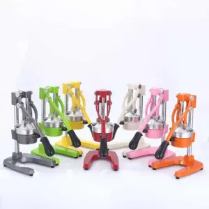 Commercial Kitchen Equipment Heavy-Duty Manual Hand Juicer, Professional Cast Iron & Stainless Steel Citrus Press, Industrial Grade Pomegranate & Orange Juicer WM-1158