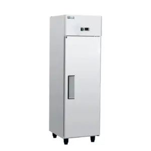 Commercial Kitchen Equipment Commercial Electric Static Cooling Upright Freezer, 516L High-Capacity Vertical Freezer, Professional Dixell Controlled Stainless Steel Storage STUF-1PN