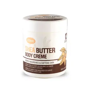 Cosmo Cosmetics Cosmo Body Cream Shea Butter, Deeply Nourishes & Softens Skin 500ml