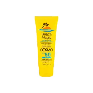 Cosmo Cosmetics Cosmo Beach Magic SPF 50+ Sun Protection Cream, 100g, Water & Sweat Resistant, CBM-SPF50-100