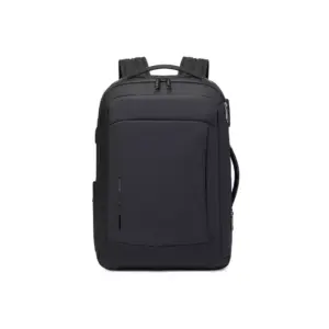 CoolBell Laptop Backpack, Students Travel, Large Capacity, Anti Theft Expandable, 15.6", Black, CB-8310