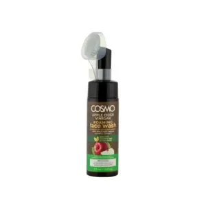 Cosmo Cosmetics Cosmo Foaming Face Wash with Brush, Apple Cider Vinegar, 175ml, CF-FWB175-ACV