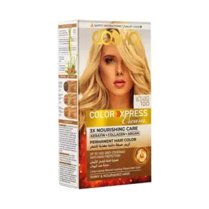 Cosmo Cosmetics Cosmo Permanent Hair Colour Cream Kit Light Blonde 10.0