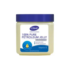 Cosmo Cosmetics Cosmo Petroleum Jelly 100% Pure Classic Vitamin E 125ml