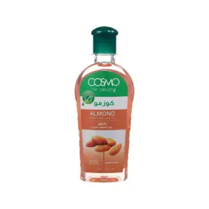 Cosmo Cosmetics Cosmo Enriched Hair Oil Almond, Strong & Shiny 200ml