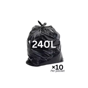 New Mohammedi Cowboy Garbage Bag 240L Trash Bags 10 Bags Per Packet Eco Friendly