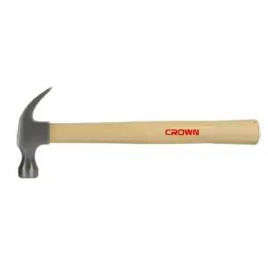 Crown Professional Crown Claw Hammer Steel Head Ergonomic Handle 8 oz CPHHC‑WHA08