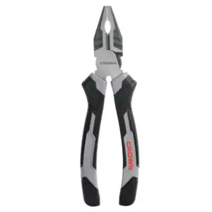 Crown Professional Crown Combination Plier Hardened Steel Ergonomic Grip 7″ CPHPL‑COA07