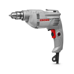 Crown Professional Crown Electric Drill and Low Speed Drill CT10126 400 W