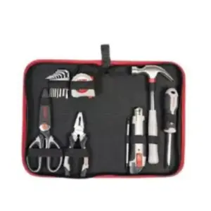 Crown Professional Crown Hand Tool Set 15 pcs Household Fabric Bag CPH‑TS‑TXB15