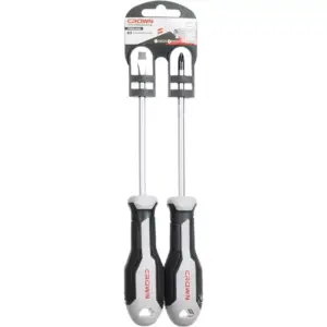 Crown Professional Crown Phillips Precision Screwdriver Cr‑V Steel Ergonomic Handle CPHDS‑AXA2