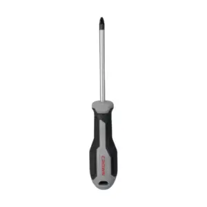 Crown Professional Crown Pozidriv Screwdriver Ergonomic Handle PZ0 × 75 mm CPHDS‑APZ007