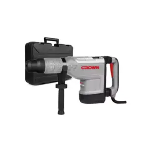 Crown Professional Crown Heavy Rotary Hammer Drill 55mm 1700W, SDS-MAX, Single Impact Power 5-19J CT18190 BMC