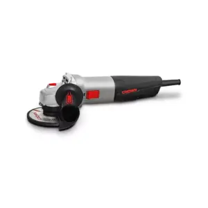 Crown Professional Angle Grinder 115mm 860W with M14 Spindle Thread, Spindle Lock CT13497-115