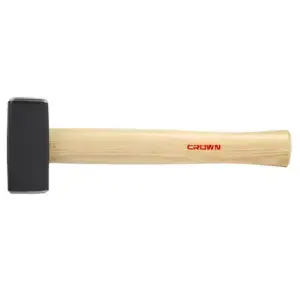 Crown Professional Crown Stoning Hammer Steel Head Wooden Handle 1000 g CPHHL‑WHA100