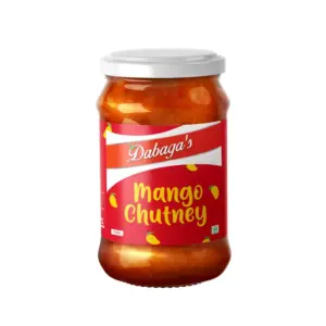 Dabaga's Mango Chutney 370g, High Quality & Natural Ingredients, Complex Flavor Profile, Versatile Culinary Use FGD-ASS-19 (Pack of 12pcs)