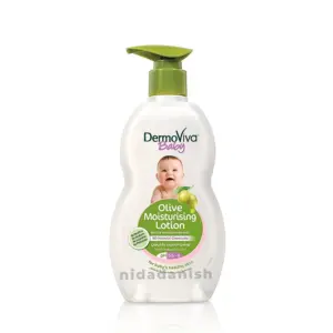 Dabur Dermoviva Baby Moisturizing Lotion With Virgin Olive Oil, No Harmful ingredients 200ml