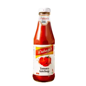 Dabaga's Tomato Ketchup 325g, High Quality & Natural Ingredients, Complex Flavor Profile, Versatile Culinary Use FGD-SAU-35 (Pack of 12pcs)