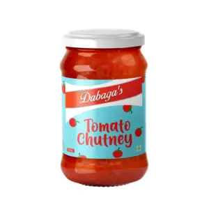Dabaga's Tomato Chutney 370g, High Quality & Natural Ingredients, Complex Flavor Profile, Versatile Culinary Use FGD-ASS-18 (Pack of 12pcs)