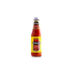 Dabaga's Dabaga Tomato Ketchup Glass Bottle 325gm Pack of 12