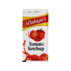 Dabaga's Tomato Ketchup Sachet 8gm (Pack of 250Pcs)