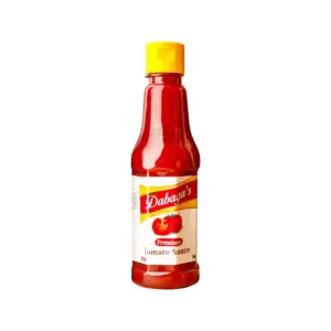 Dabaga's Tomato Sauce Premium 335gm Bottle Pack of 12pcs