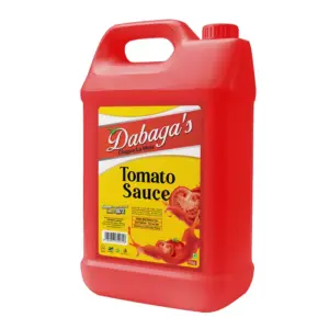 Dabaga's Tomato Sauce 5kg, High Quality & Natural Ingredients, Complex Flavor Profile, Versatile Culinary Use FGD-SAU-04 (Pack of 2)