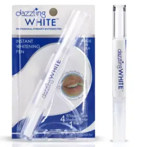 Faith Dazzling Instant Teeth Whitening Pen - Cleaning Serum to Remove Plaque and Stains, Dental Tool for Oral Hygiene, Effective Tooth Whitening Solution.