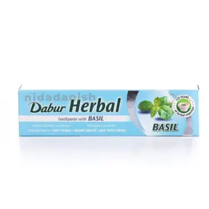 Dabur Herbal Toothpaste 150g No Brush Basil