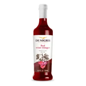 De Nigris Red Wine Vinegar 500ml Pack of 2